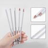 Nail  Picker Point Drill Pen White Crayon Bold Refill Self Adhesive Diy Nail Art Tool White Wax Pencil For Manicure