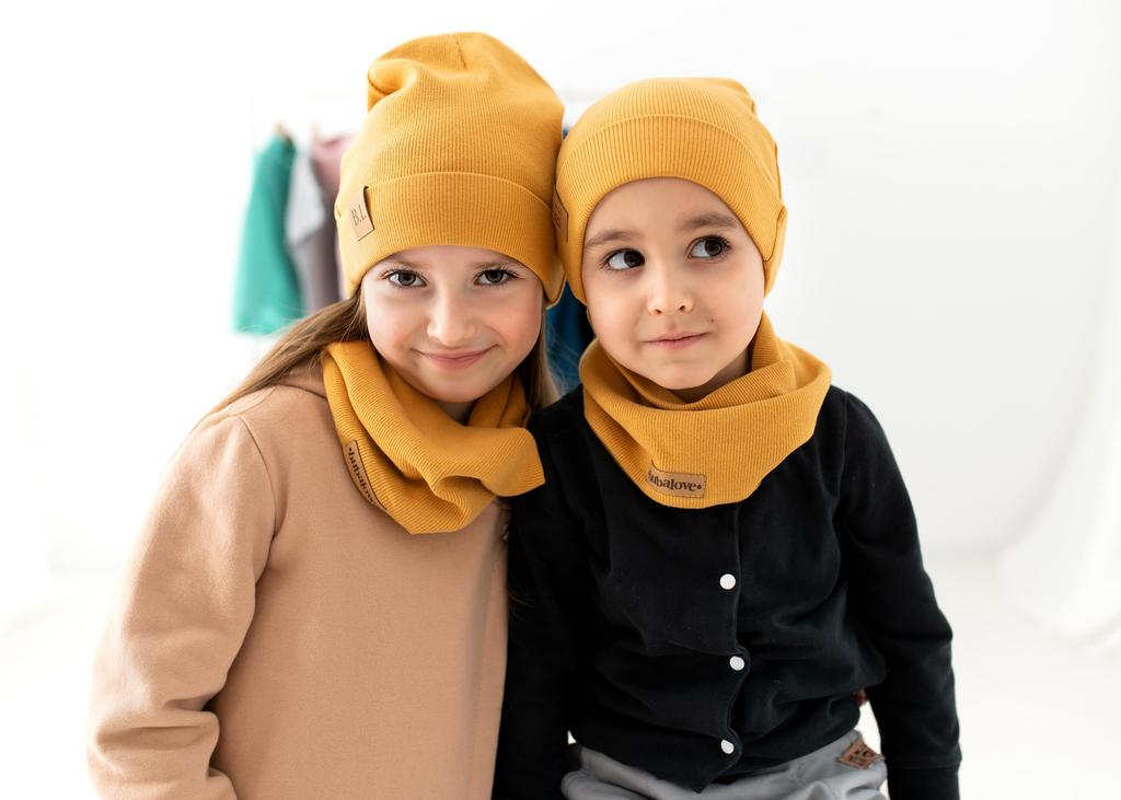 Czapka I Komin - BL Czapka I Komin - BL - Karmel R.4