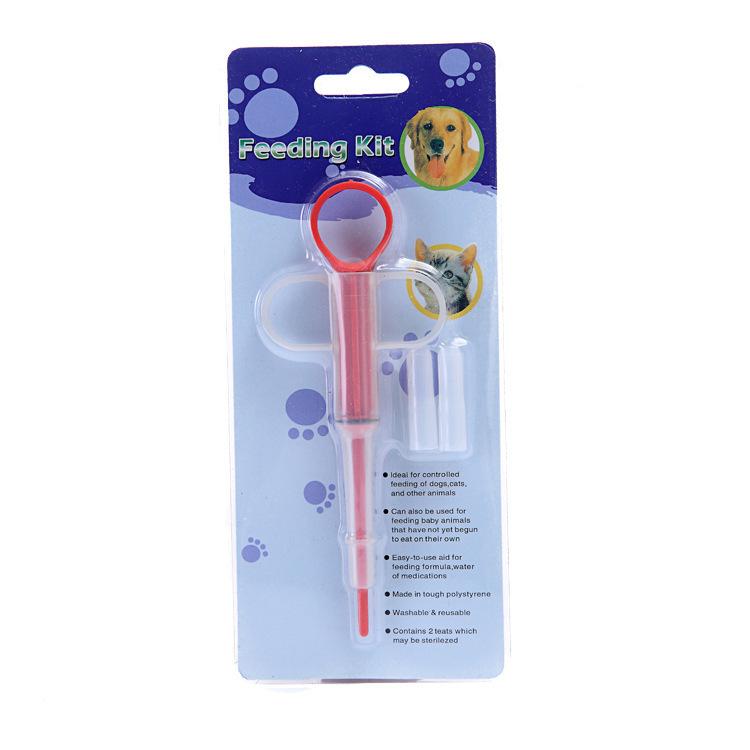 Pet Medicine Feeder Syringe Soft Tip Pill Liquid Dispenser Anti‑choking for Cat Dog Oral Dosing Helper Tool