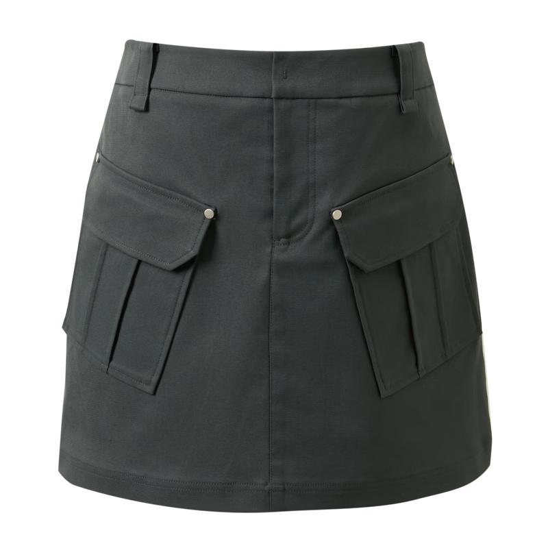 San Cai 2026 Summer A-Line Casual Short Skirt S