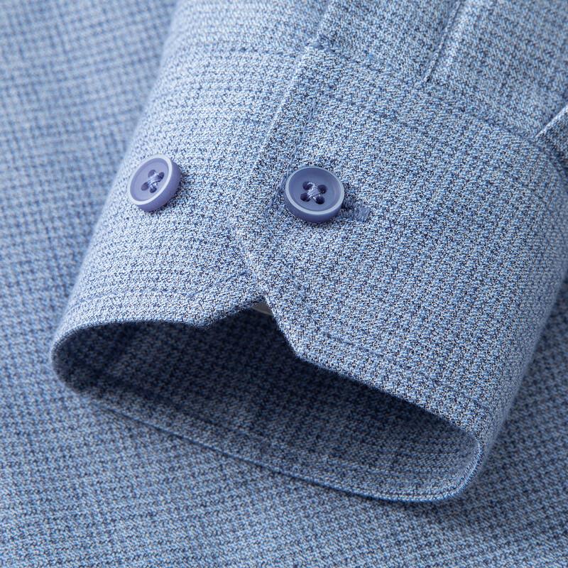 Kangaroo Men's Brushed Flannel Shirt with Wool Lining