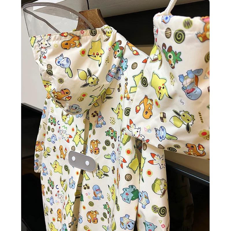 2026 New Model Full-Body Waterproof Children's Raincoat for Boys and Girls, Suitable for Primary School Students, with a Dedicated Backpack