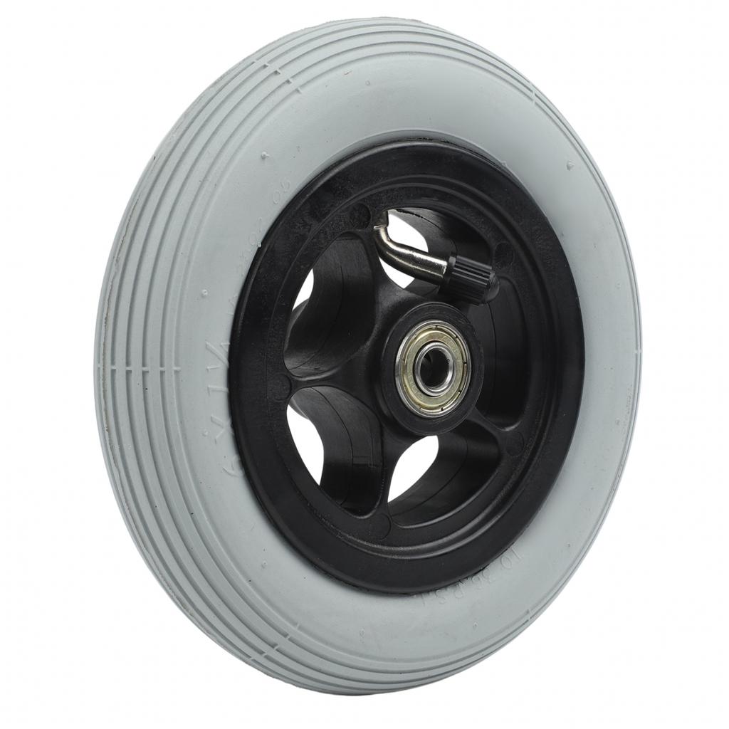 Roată Față 6 Inch Anvelopă Gri pentru Scaun cu Rotile Electric Ottobock Instalare Ușoară