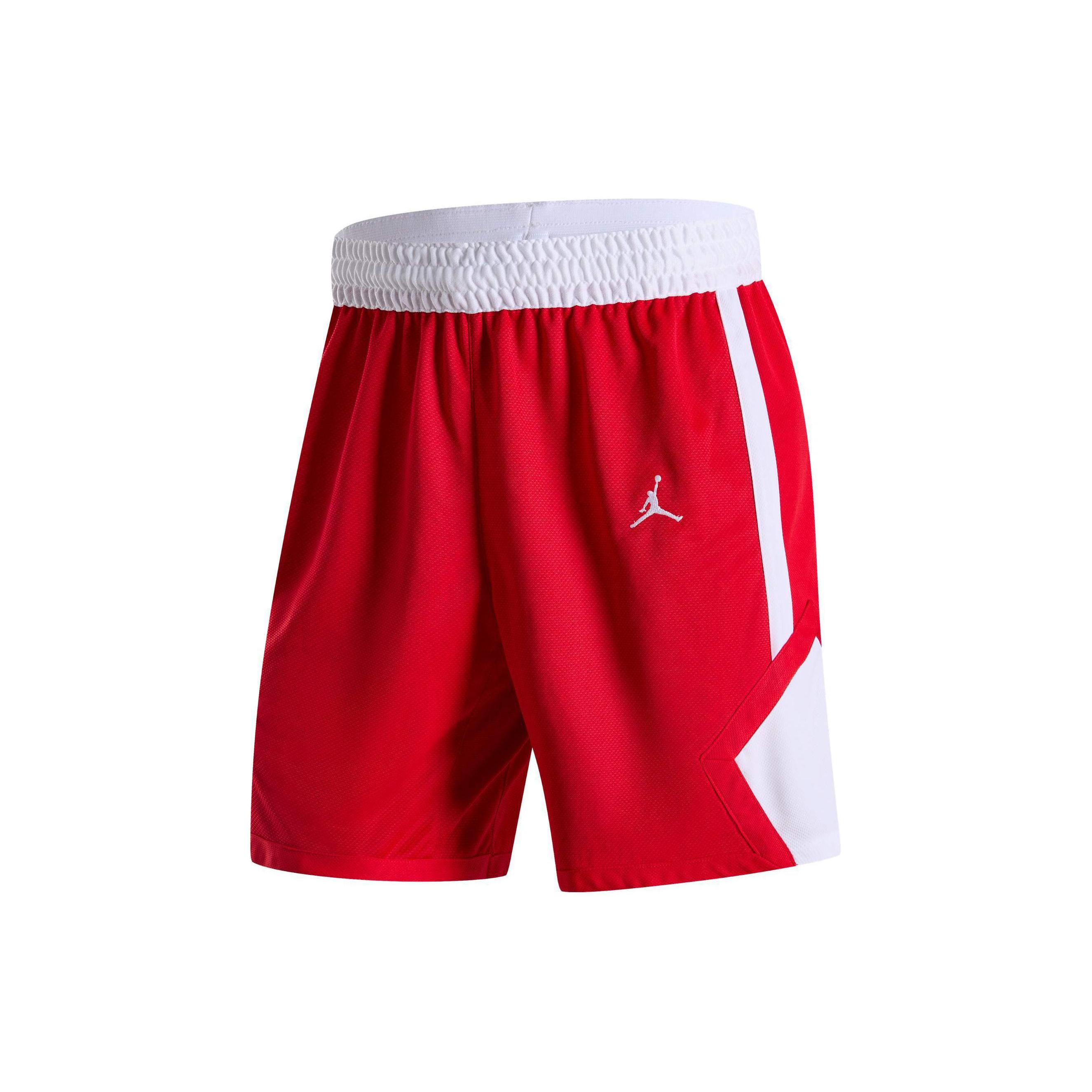 Jordan Basketball Shorts Men s University Red/White/White HF0526-658 S