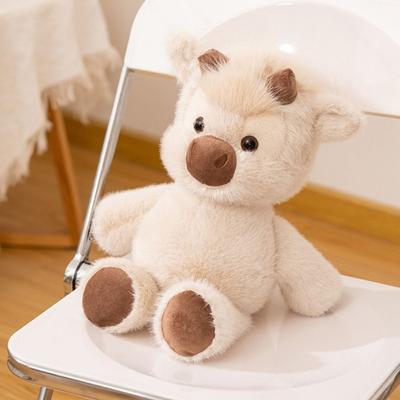Plushie Texture Running Cow Plush Doll New Design Cute Stuffed Toys  Emotional Support