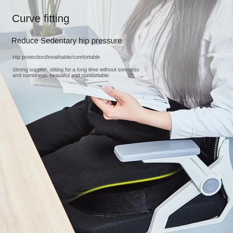 Memory Cotton Seat Cushion Orthopedic Pillow Coccyx Cushion for Tailbone Sciatica Office Chair Cushion Car Support Waist Back