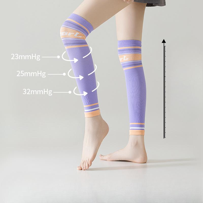 Female Sports Knee Pads, Summer Rope Skipping, Aerobics, Running, Fitness, Yoga, Outdoor Cycling, Knee Protection, Pressure Leg Protection Covers