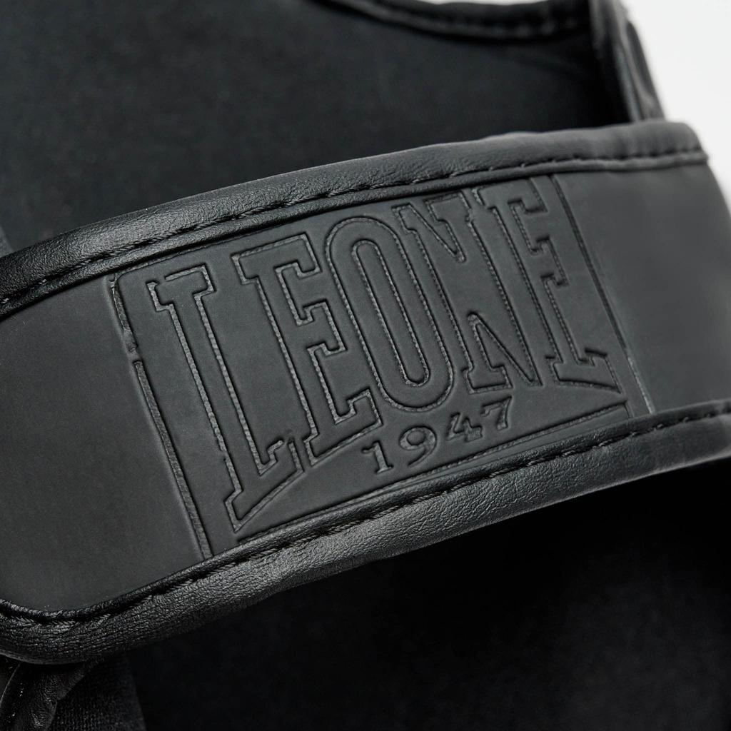 LEONE 1947 Martial Arts Kickboxing MMA Shin Guard Shin Protector with Gel Pads S Black PT119 [BLACK EDITION] Size/Matte [Genuine Product]