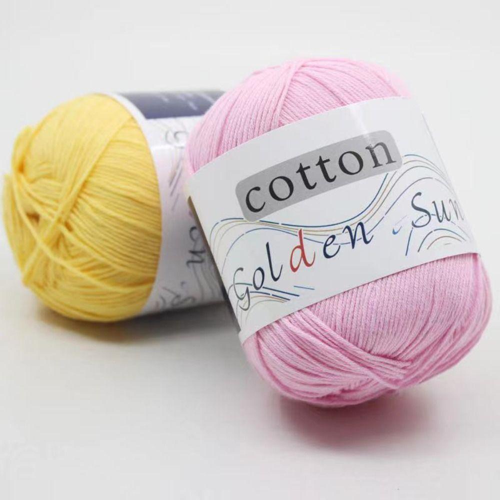 Anti-Pilling Cotton Yarn Medium-Thin Crochet Yarn Premium Hand Knitting Yarn  Crocheting Hats