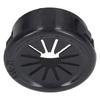 200Pcs Cable Grommets Stable Fixation Fire Resistant Pa66 Insulated Buckle Type Cord Wire Hole Cover Black Inner Hole