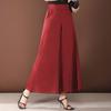 Elegant Summer Wide Leg Pants Women Fashion Casual High Waist Pants Vintage Clothes