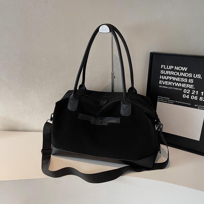 

Travel Bag Large Capacity Handbag Outdoor Sports Fitness Bag Women s Short-distance Travel Luggage Storage Bag чорний