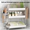 Multifunctional Countertop Dish Drying Rack