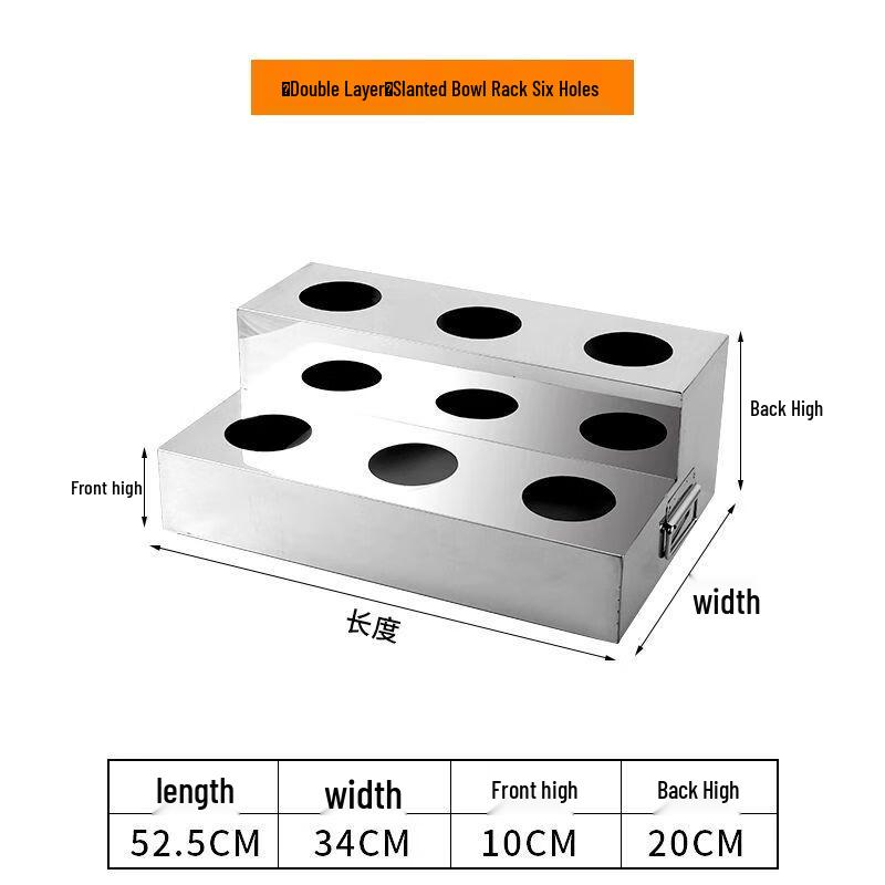Stainless Steel Self-Service Condiment Station Set