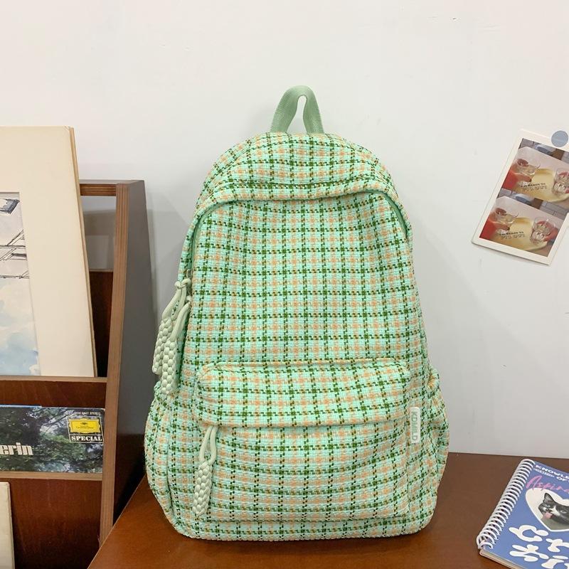 Korean Version of Junior High School Students' Large capacity Backpack Simple Middle School Students' Small Fresh Backpack