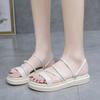 Fashion Platform Height Summer Woman Shoes Sale New Breathable Fashion Chic and Elegant Luxury 2025 Original on Offer Sandals for Women