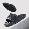 Goosecret New Design Shark Slippers Soft Sole Beach Sandals Women And Men Open Toe Bathroom Slippers Fashion Slides Shark Sandal