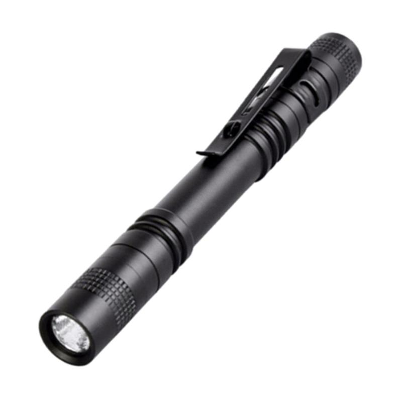 Cycling Camping Outdoor Pocket Flashlight Hiking Water Proof Light Handheld Penlight Small Pocket Clip Light Flashlight