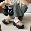 Fashion Summer Platform Flats Women Sandals Fashion Clip Toe Ladies Casual Dress Street Style Gladiator Sandalias