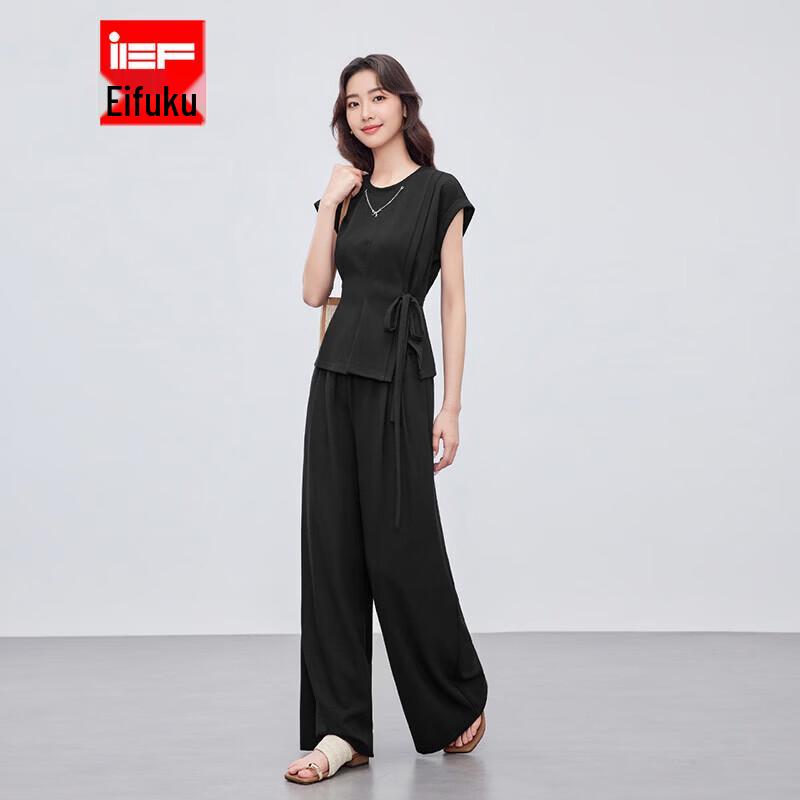 IEF 2026 S/S Women s Slimming Casual Two-Piece Set S