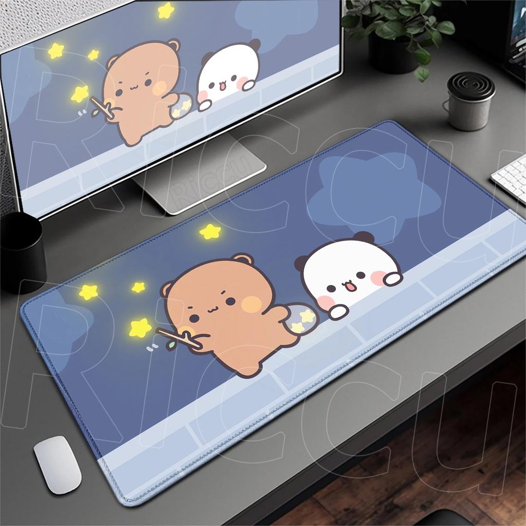 Anime Mousepad Kawaii Bubu Dudu Laptop Office Extend Deskmat PC Gaming Accessories HD Print Cute Rubber Carpet Non-slip Keyboard