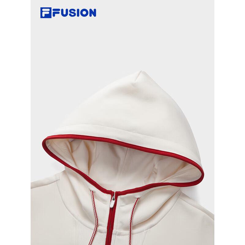 Fila FUSION Women's Contrast Embroidered Hooded Sweatshirt