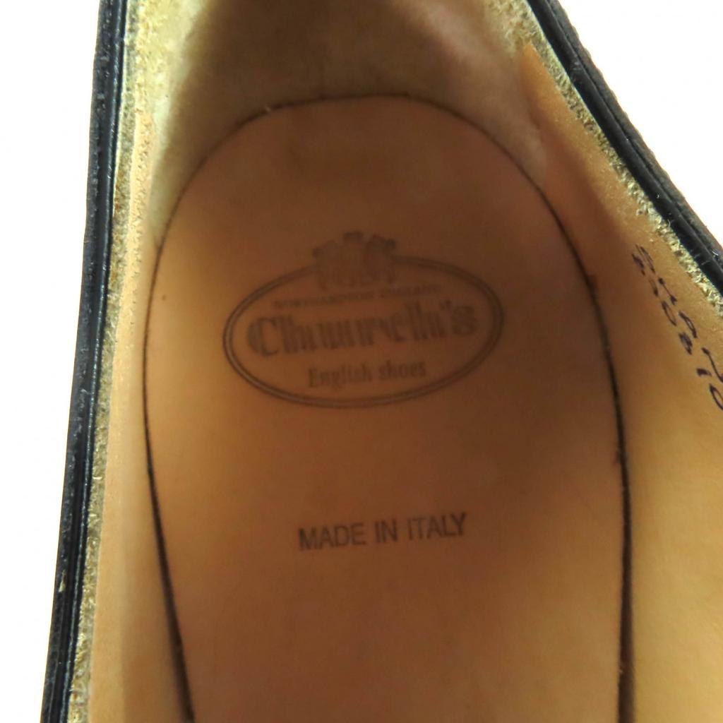 Excellent CHURCH'S Leather Shoes Shannon Burgundy Polished Binder Calf Women 35 Used