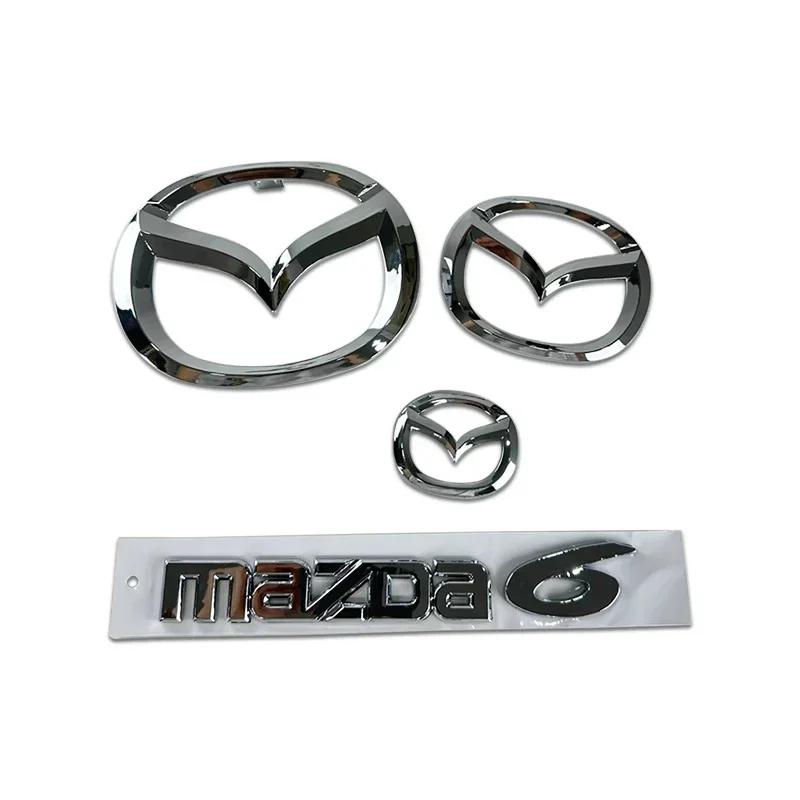 

2025 Гаряча Пластикова Емблема Переднього Багажника Автомобіля для Mazda 6 Mazda6 Значок на Кермо 3D Наклейка на Кузов Задня Кришка Багажника Наклейка для Модифікації