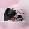 Miling Motorcycle Helmet with Dual Visor & Taillight