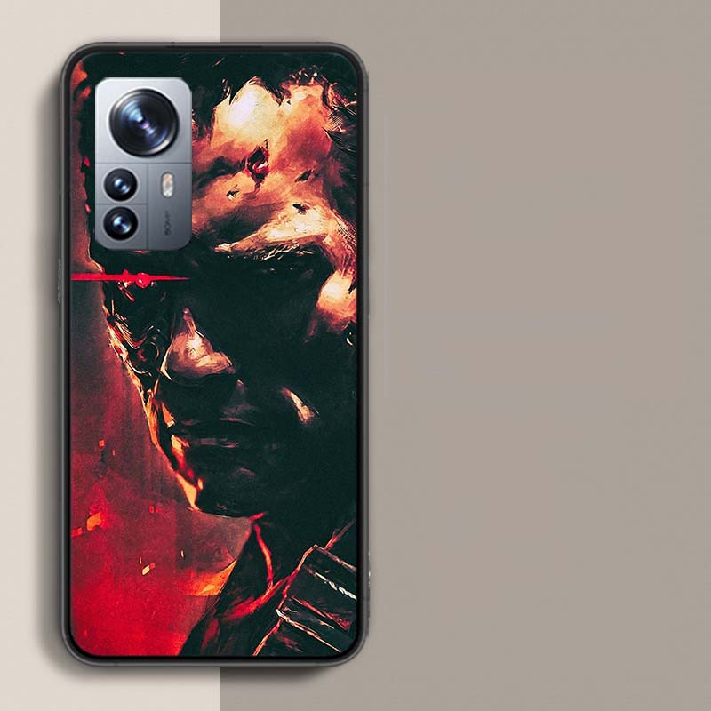 Arnold Schwarzenegger Terminator Phone Case For Xiaomi 15 Poco X7 X6 F7 14 Ultra Mi F6 F5 F4 F3 X5 X4 X3 M6 Pro M5 M5S M3 Capa C