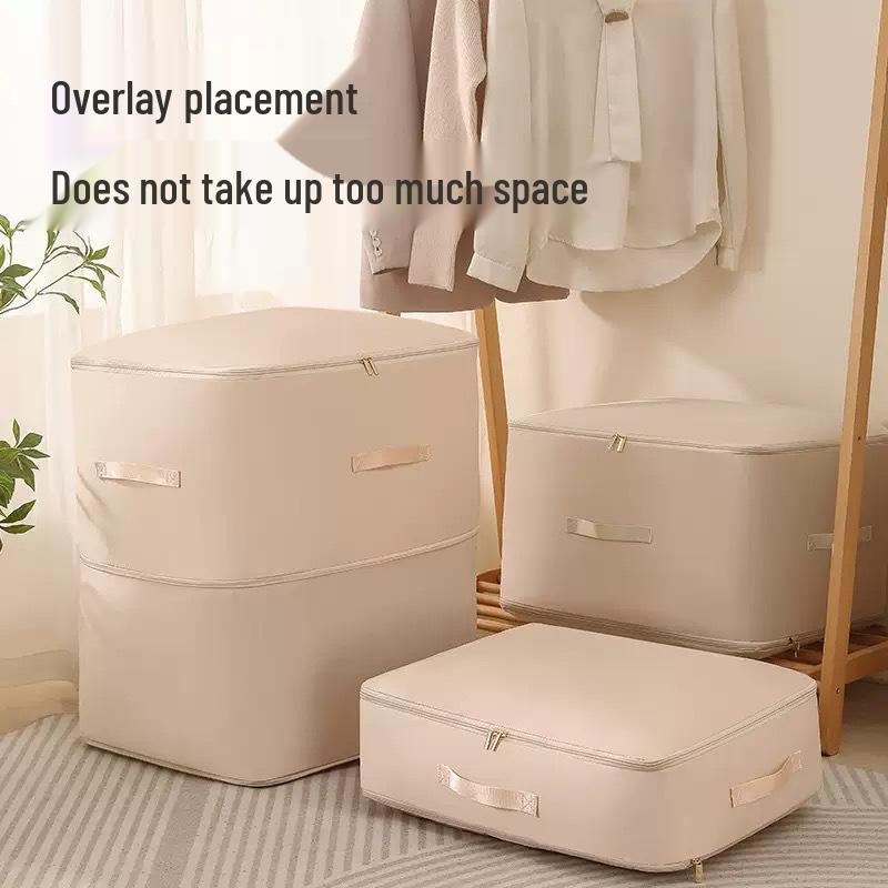 Large Capacity Down Comforter Compression and Storage Bag – Dustproof, Moistureproof Organizer for Quilts, Clothing, and Moving.