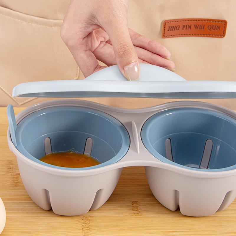 Creative Baby Food & Egg Steamer Cooker Mold - Soft-Boiled & Poached Egg Maker