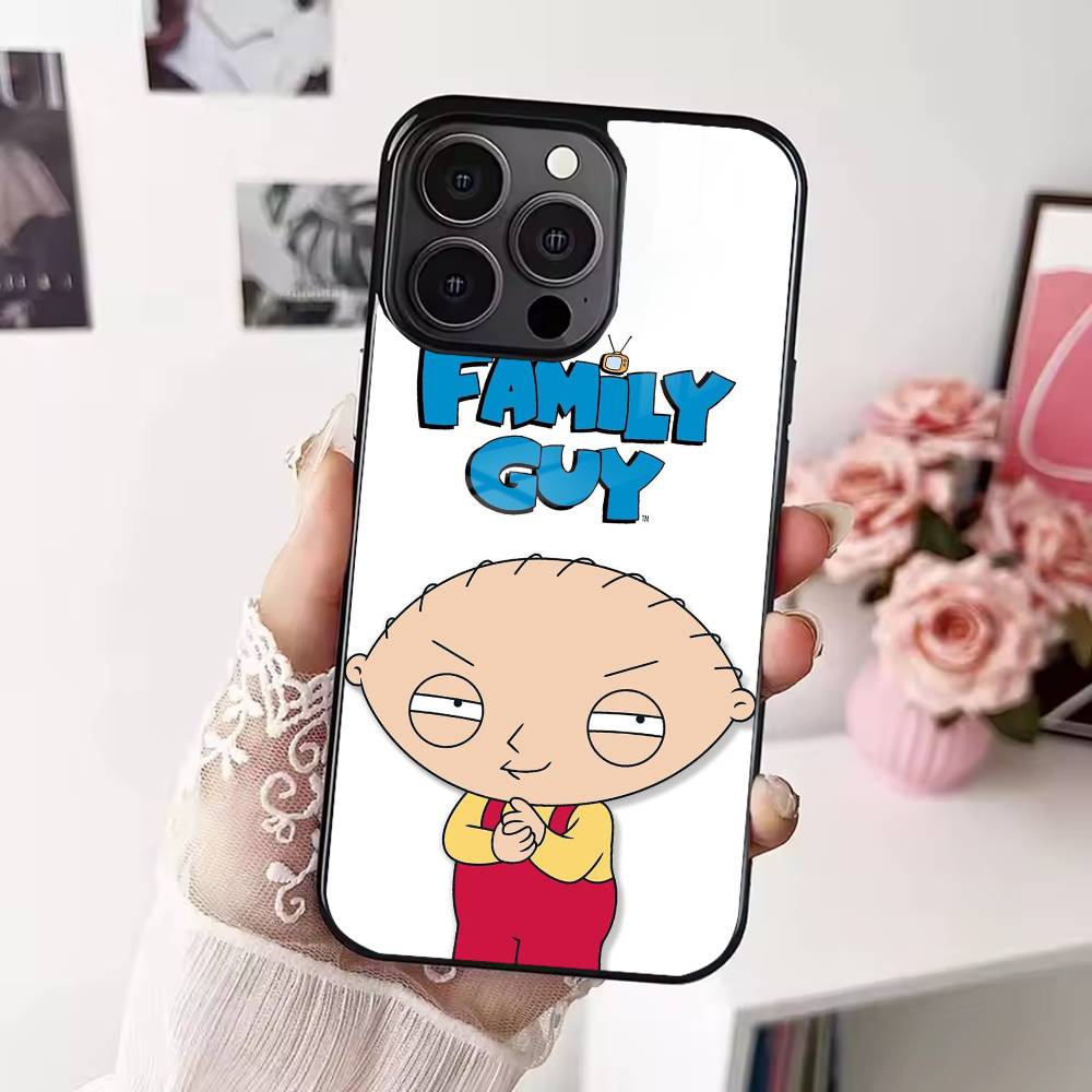 Cartoon F-Family Funny Guy Phone Case For iPhone 17,16,15,14,13,12,Plus,Pro,Max for Magsafe Magnetic Wireless Charging