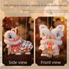 DIY Material Package New Year Lion Dance Lantern Waterproof with Tassel Handmade Lantern Festival Atmosphere Hanging Ornament