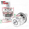 Front shock absorber screw cover Cap Preload Adjusters Fork Bolts For Suzuki SV650 S GSF 400 600 650 Bandit GSX 400 Impulse