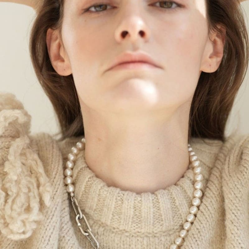 

ZOENA gaga pearl necklace one