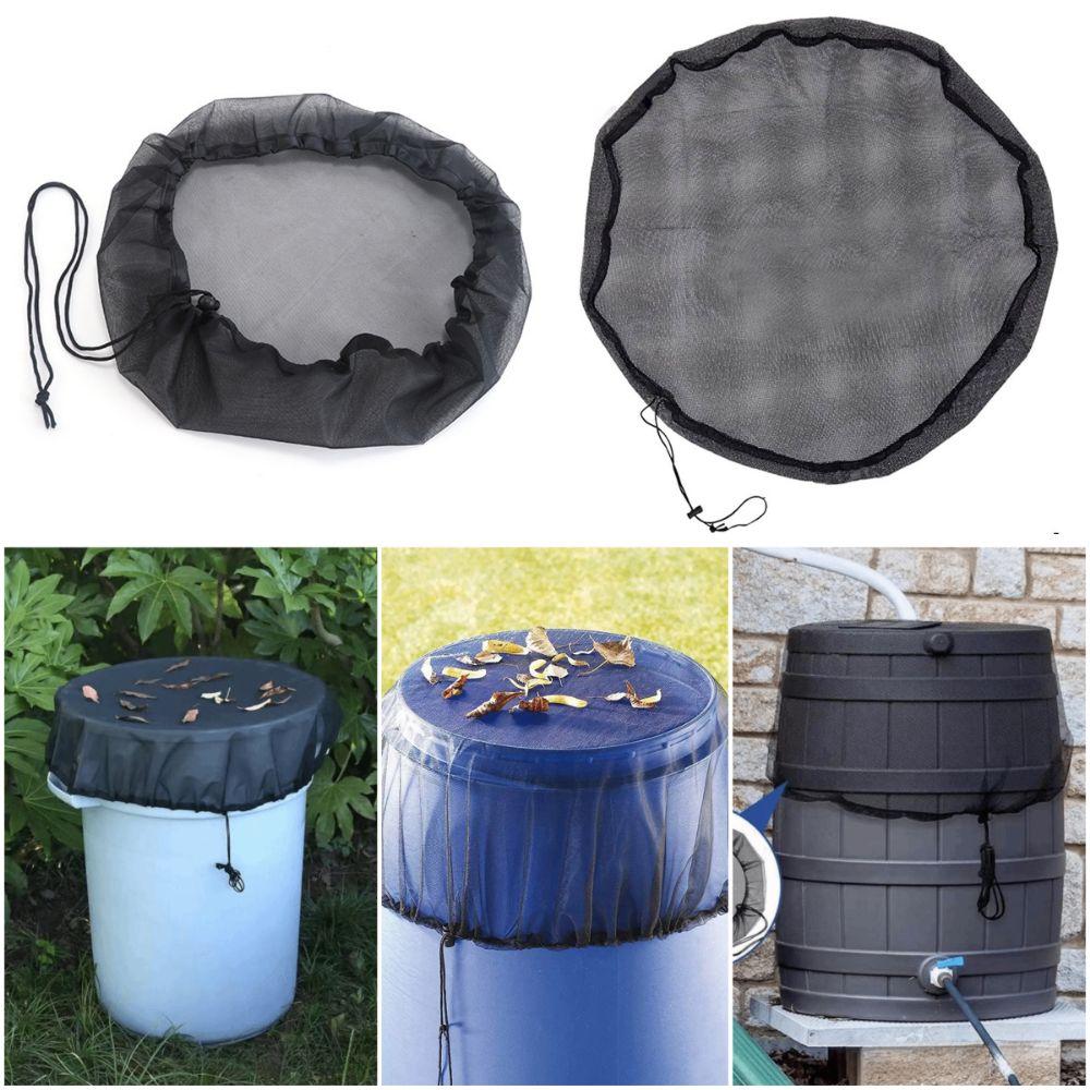 Raindrop Harvesting Tool Rain Barrels Cover Anti-insect Water Collection Buckets Cover  Home Use