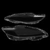 Pair Front Headlight Lens Cover Shell Clear For Jaguar XJ XJL 2010-2019
