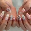 Manicure Long Almond False Nails French Detachable Press on Nails Nail Tips Women