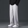 Men's Casual Loose Straight-Leg Fleece-Lined Pants - Autumn/Winter Style