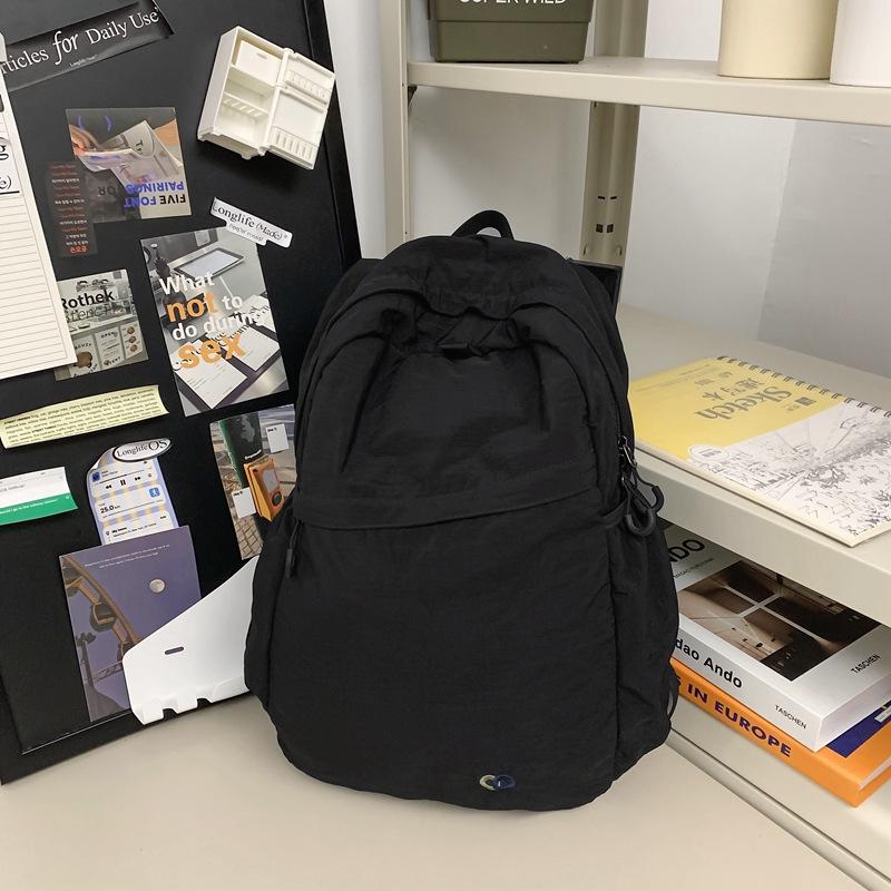 

Легкий моющийся нейлоновый дорожный рюкзак - Большая вместимость, Повседневный, Портативный рюкзак для колледжа