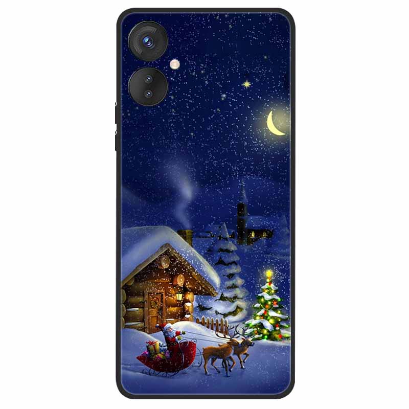 Christmas Case For Tecno Spark 9 Pro POP 5 LTE 7 7T 5 Pro Silicone Soft TPU Cover for Tecno Spark9 Pro 9Pro KH7 Case POP5 LTE