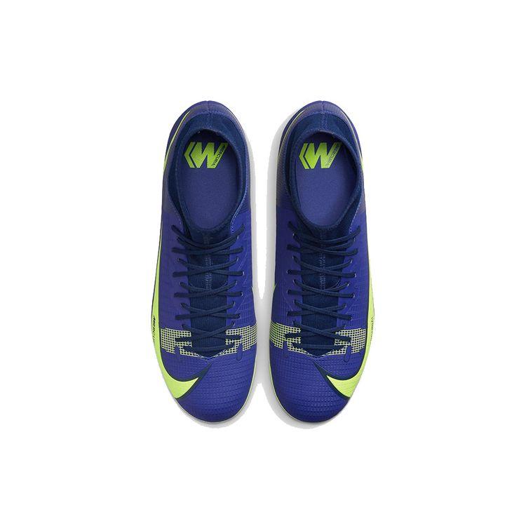 Nike Mercurial Superfly 8 Academy AG Soccer Shoes Men sneaker Blue CV0842-474