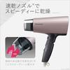 Panasonic Hair Dryer Ionity Quick Drying Large Air Volume Brown Tone EH-NE7G-T