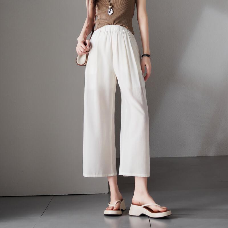 SOFSIL Women s High-Waist Wide-Leg Casual Pants 26/S