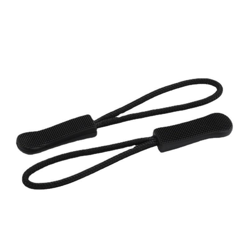 50Pcs Zipper Pull Puller End Fit Rope Tag Replacement Clip Broken Buckle Fixer Zip Cord Tab Travel Bag Suitcase Tent