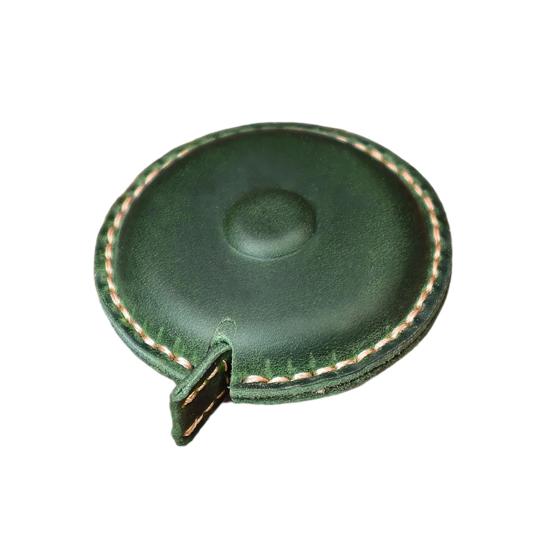 1.5M/60-inch Mini Faux Leather Tape Measure Portable Double-sided Soft Measuring Tape Retractable Flexible Height Ruler Tape Measuring Tool