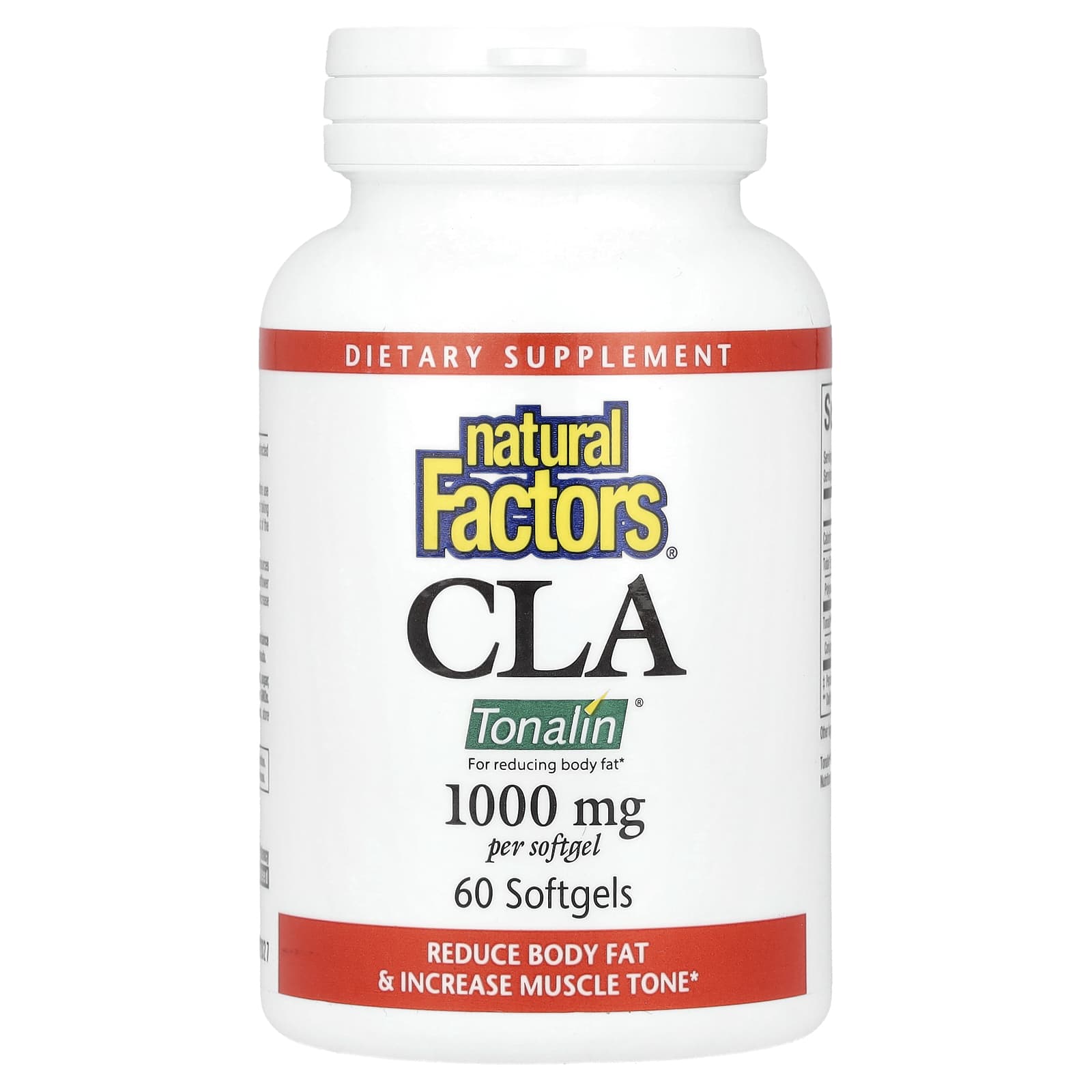 

Cla, 1,000Mg, 60 Softgels