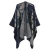 Women's Fashion Jacquard Imitation Cashmere Shawl - Thickened, Warm, Large Cape Scarf