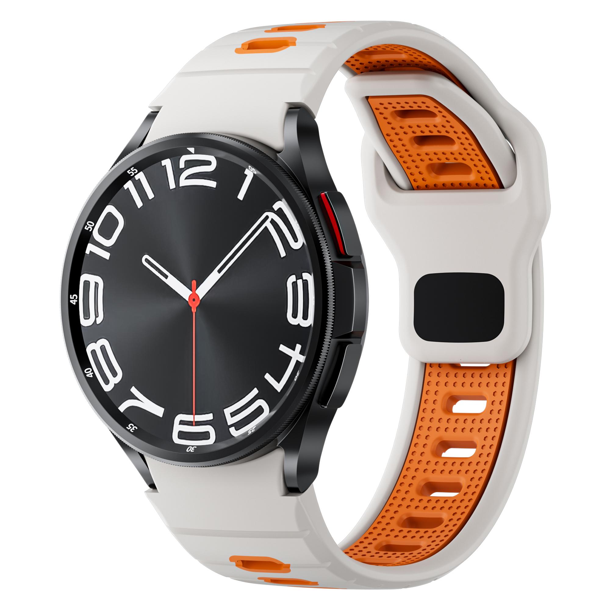 

No Gaps Silicone Strap for Samsung Galaxy Watch 7 FE 6 4 Classic 5 Pro 40mm 44mm 42mm 46mm 47mm 43 Bracelet galaxy watch 7 band 4 classic 42 46mm